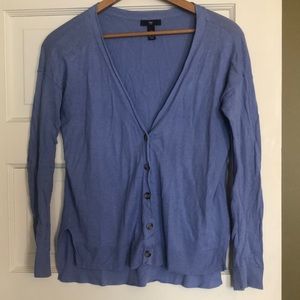 GAP light blue cardigan- button up - Size S